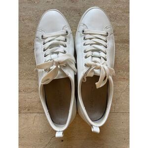 Vionic White Leather Low-Top sunny Sneakers Lace-Up Tennis Shoes‎ 8.5 women